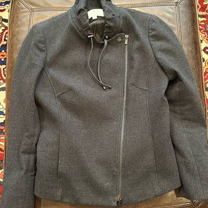 Etcetera jacket size 4. Cotton and polyester.